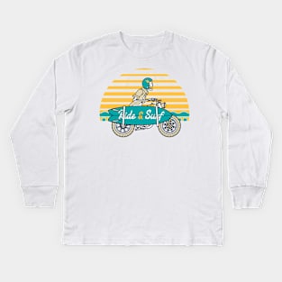 Ride and Surf Kids Long Sleeve T-Shirt